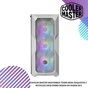 COOLER MASTER MasterBox TD500 Mesh Mid Tower Case (MCB-D500D-WGNN-S01/KGNN-S01)