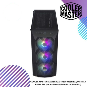 COOLER MASTER MASTERBOX TD500 MESH EXQUISITELY RUTHLESS (MCB-D500D-WGNN-S01/KGNN-S01)