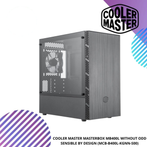 COOLER MASTER MASTERBOX MB400L WITHOUT ODD SENSIBLE BY DESIGN (MCB-B400L-KGNN-S00)
