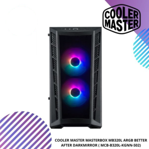 COOLER MASTER MASTERBOX MB320L ARGB BETTER AFTER DARKMIRROR ( MCB-B320L-KGNN-S02)