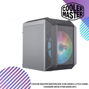 COOLER MASTER MasterCase H100 ARGB Mini-ITX PC Case (MCM-H100-KANN-S01)