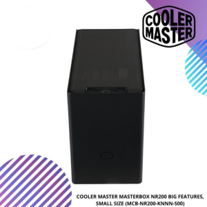 COOLER MASTER MasterBox NR200 Mini-ITX PC Case (MCB-NR200-KNNN-S00)