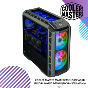 COOLER MASTER MasterCase H500P Mesh ARGB Mid Tower PC Case (MCM-H500P-MGNN-S01)