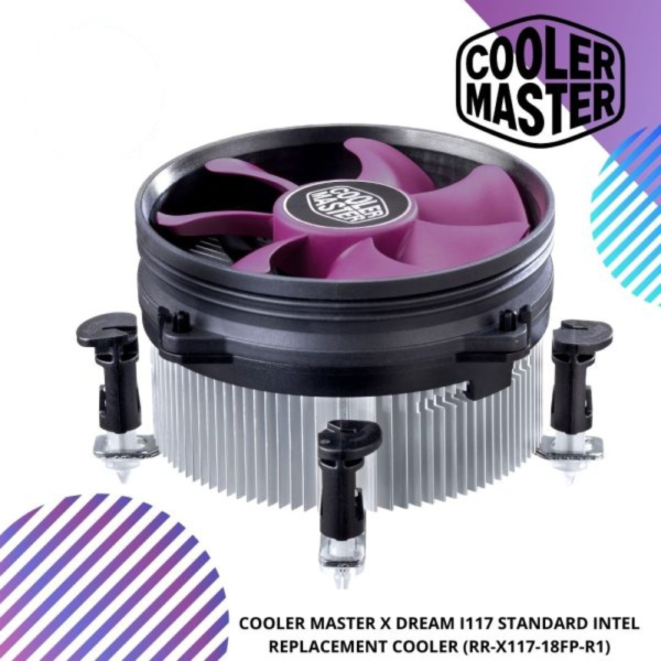COOLER MASTER X DREAM I117 STANDARD INTEL REPLACEMENT COOLER (RR-X117-18FP-R1)