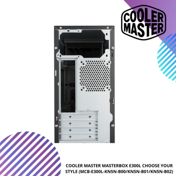 COOLER MASTER MASTERBOX E300L CHOOSE YOUR STYLE (MCB-E300L-KN5N-B00/KN5N-B01/KN5N-B02)