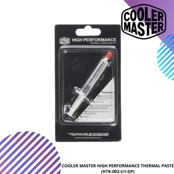 COOLER MASTER HIGH PERFORMANCE THERMAL PASTE (HTK-002-U1-GP)