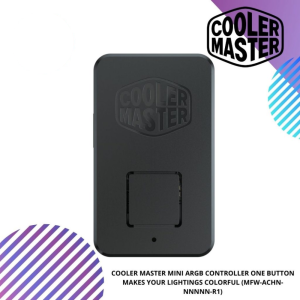 COOLER MASTER MINI ARGB CONTROLLER ONE BUTTON MAKES YOUR LIGHTINGS COLORFUL (MFW-ACHN-NNNNN-R1)