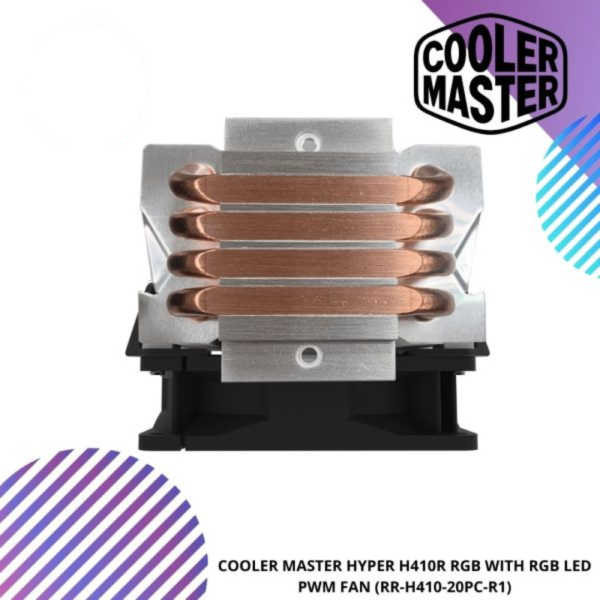 COOLER MASTER HYPER H410R RGB WITH RGB LED PWM FAN (RR-H410-20PC-R1)