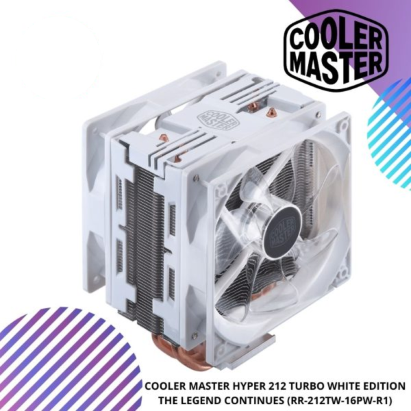 COOLER MASTER HYPER 212 TURBO WHITE EDITION THE LEGEND CONTINUES (RR-212TW-16PW-R1)