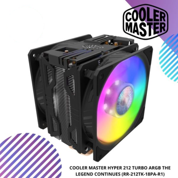 COOLER MASTER HYPER 212 TURBO ARGB THE LEGEND CONTINUES (RR-212TK-18PA-R1)