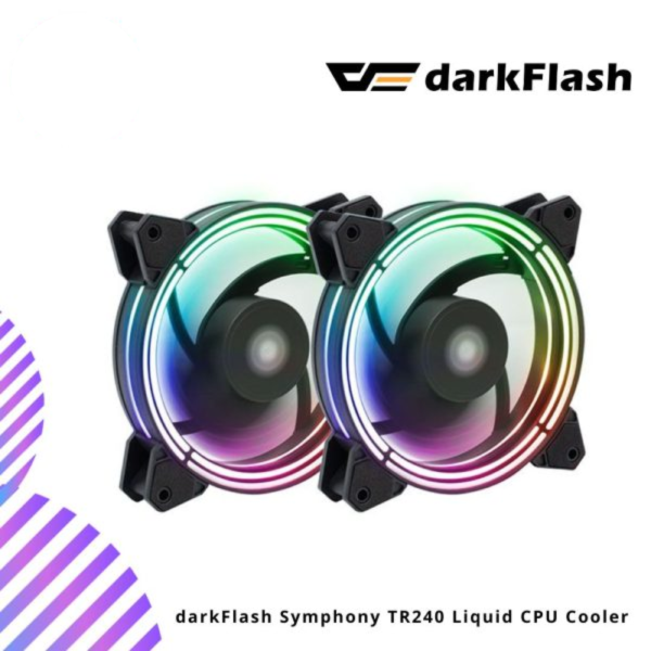 darkFlash Symphony TR240 Liquid CPU Cooler