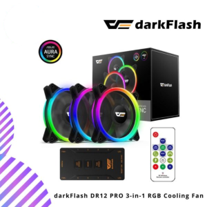 darkFlash DR12 PRO 3-in-1 RGB Cooling Fan