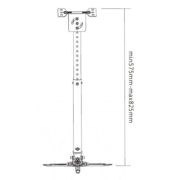 xr:d:DAEFlwmJryg:27925,j:1505729992230712725,t:23090403 Brateck PRB-10 Universal Projector Bracket Mount
