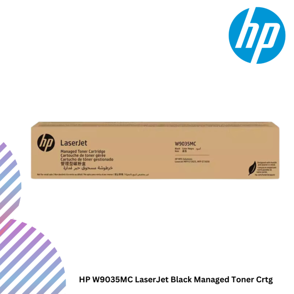 HP W9035MC LaserJet Black Managed Toner Crtg
