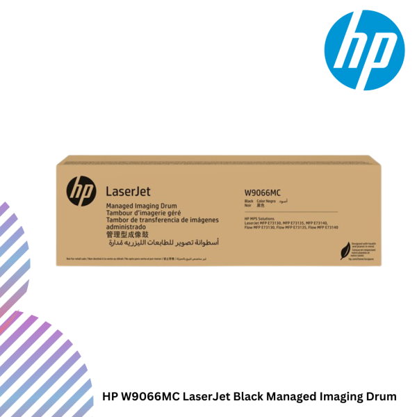 HP W9066MC LaserJet Black Managed Imaging Drum