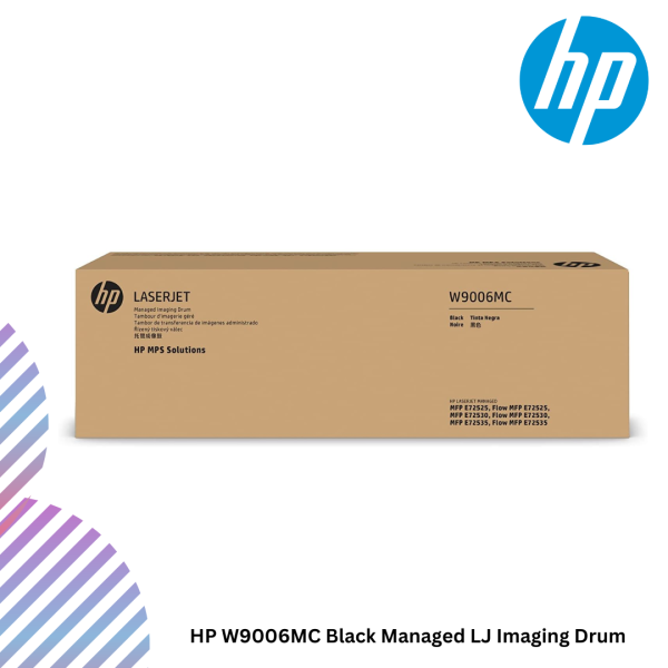 HP W9006MC Black Managed LJ Imaging Drum