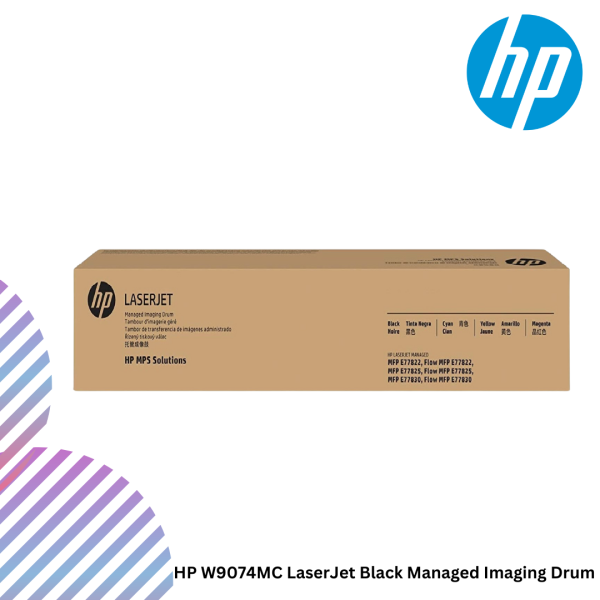 HP W9074MC LaserJet Black Managed Imaging Drum