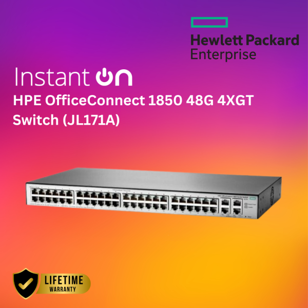 HPE OfficeConnect 1850 48G 4XGT Switch (JL171A)