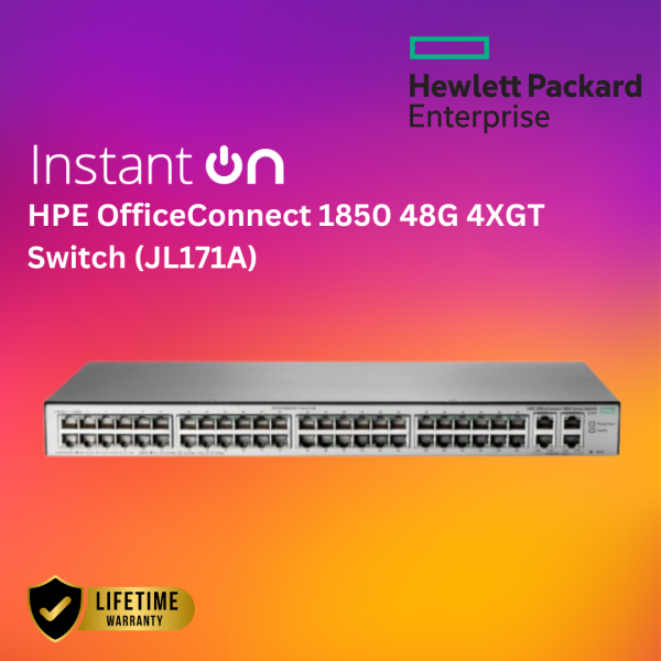 HPE OfficeConnect 1850 48G 4XGT Switch (JL171A)