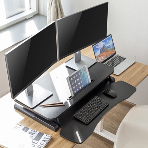 Brateck DWS28-01 Sit-Stand Desktop Workstation Stand ( DWS28-01 )