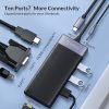 ORICO MDK-10P 10 In 1 Multifunctional Docking Station