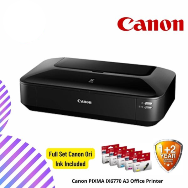 Canon PIXMA iX6770 A3 Office Printer