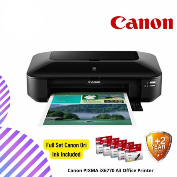 Canon PIXMA iX6770 A3 Office Printer