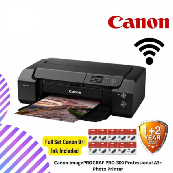 Canon imagePROGRAF PRO-300 Professional A3+ Photo Printer
