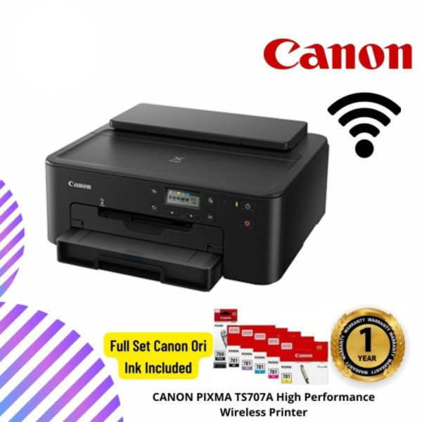 CANON PIXMA TS707A High Performance Wireless Printer