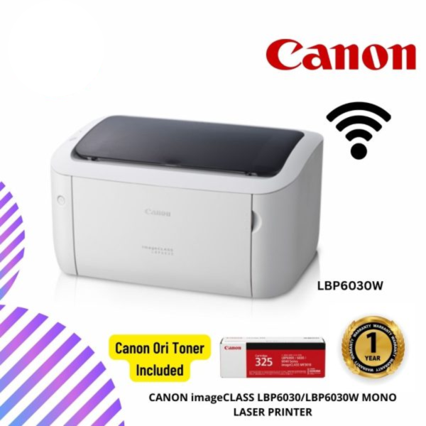 CANON imageCLASS LBP6030/LBP6030W MONO LASER PRINTER