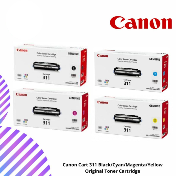 Canon Cart 311 Black/Cyan/Magenta/Yellow Original Toner Cartridge
