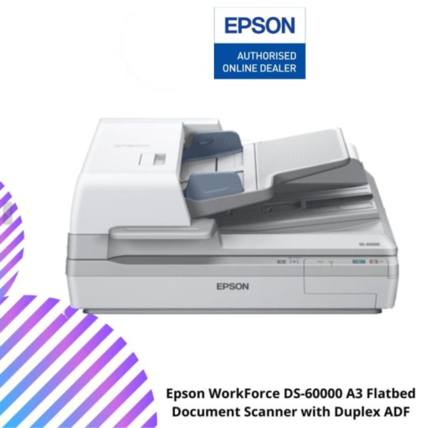 Epson WorkForce DS-60000 A3 Flatbed Document Scanner with Duplex ADF