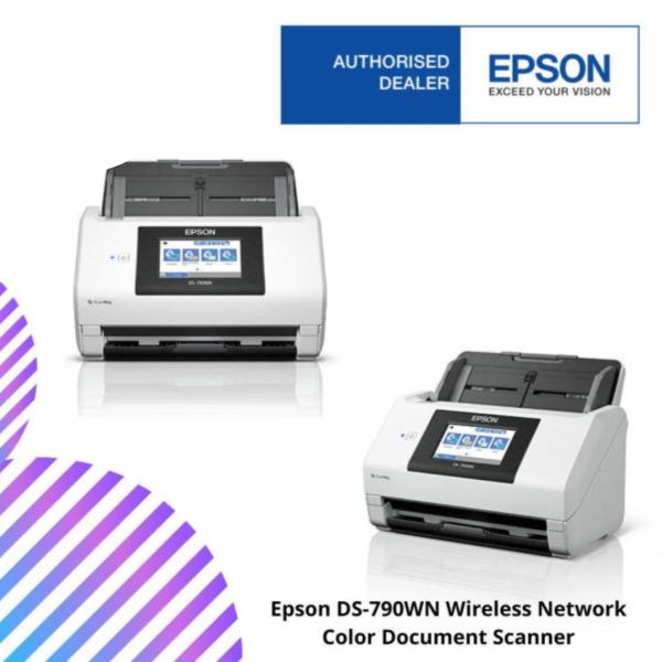 Epson DS-790WN Wireless Network Color Document Scanner