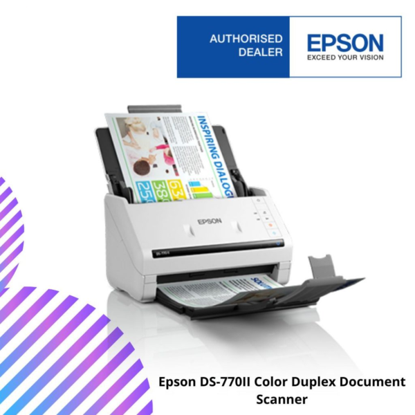 Epson DS-770II Color Duplex Document Scanner