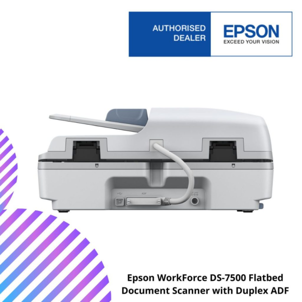 Epson WorkForce DS-7500 Flatbed Document Scanner with Duplex ADF