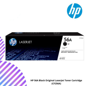 HP 56A Black Original LaserJet Toner Cartridge (CF256A)