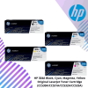 HP 304A Black, Cyan, Magenta, Yellow Original LaserJet Toner Cartridge (CC530A/CC531A/CC532A/CC533A)