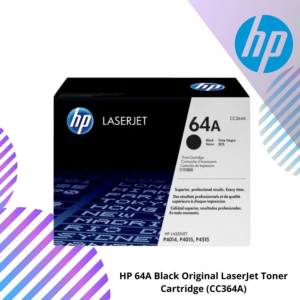 HP 64A Black Original LaserJet Toner Cartridge (CC364A)