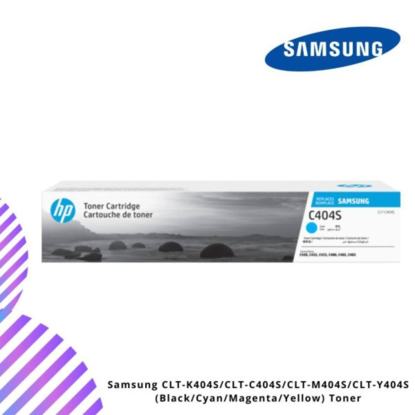 Samsung CLT-K404S/CLT-C404S/CLT-M404S/CLT-Y404S (Black/Cyan/Magenta/Yellow) Toner