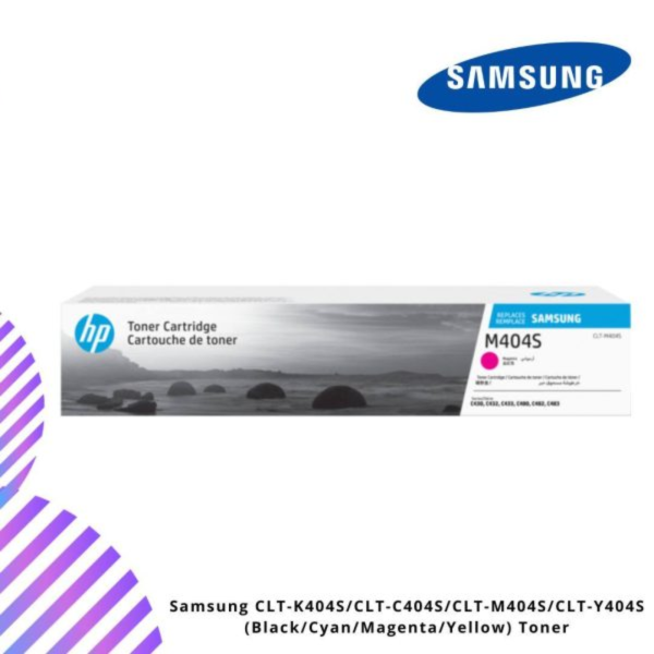 Samsung CLT-K404S/CLT-C404S/CLT-M404S/CLT-Y404S (Black/Cyan/Magenta/Yellow) Toner
