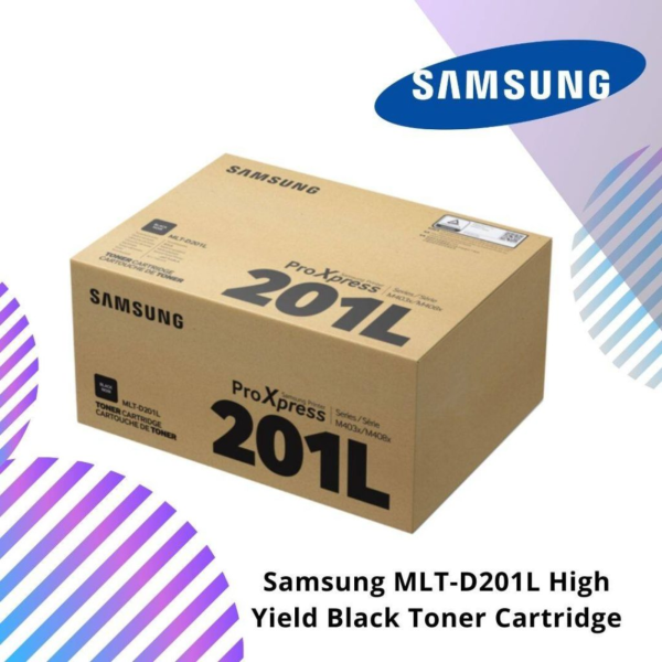 Samsung MLT-D201L High Yield Black Toner Cartridge