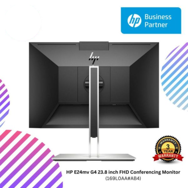 HP E24mv G4 23.8 inch FHD Conferencing Monitor (169L0AA#AB4)