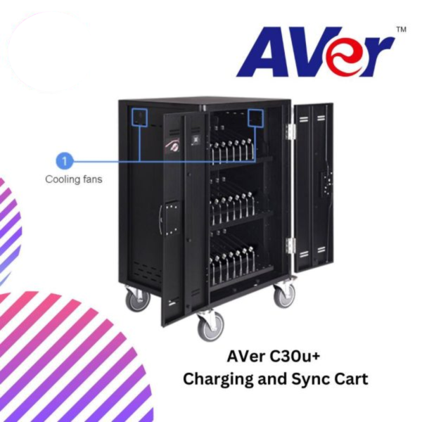 AVer C30u+  Charging and Sync Cart