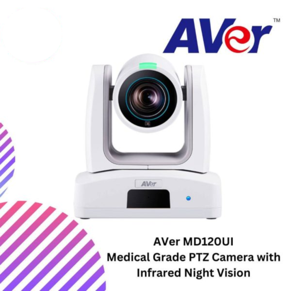 AVer MD120UI Medical Grade PTZ Camera with Infrared Night Vision