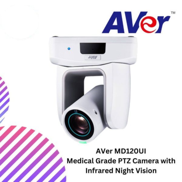 AVer MD120UI Medical Grade PTZ Camera with Infrared Night Vision