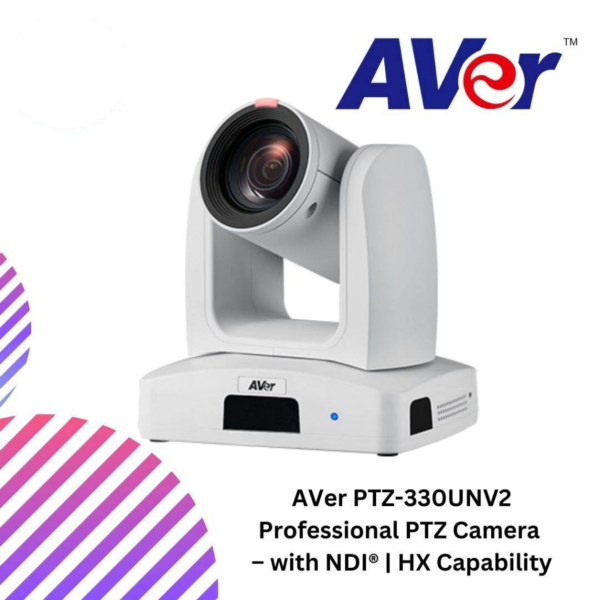 AVer PTZ-330UNV2 Professional PTZ Camera – with NDI® | HX Capability