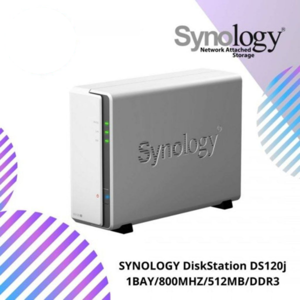 SHOPEELAZADA-2024-12-30T142655.203.png SYNOLOGY DiskStation DS120j 1BAY/800MHZ/512MB/DDR3