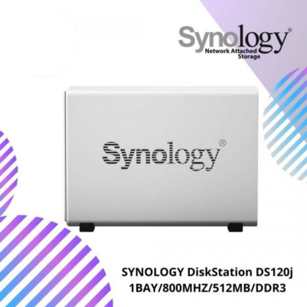SHOPEELAZADA-2024-12-30T142658.940.png SYNOLOGY DiskStation DS120j 1BAY/800MHZ/512MB/DDR3