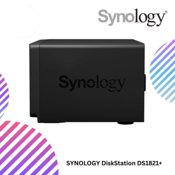 SYNOLOGY DiskStation DS1821+ 8BAY/RYZEN/2.2GHZ-QC/4GB/4GLAN/2NVMe