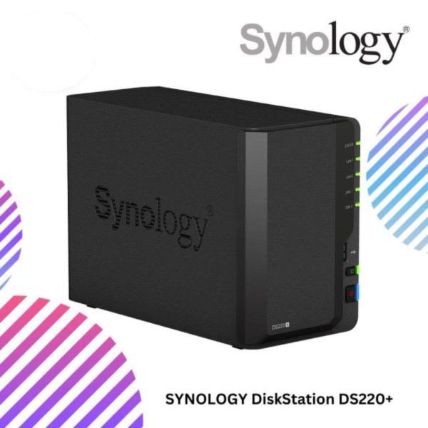 SYNOLOGY DiskStation DS220+ 2BAY/INTEL/2GHZ-DC/2GB/2GLAN